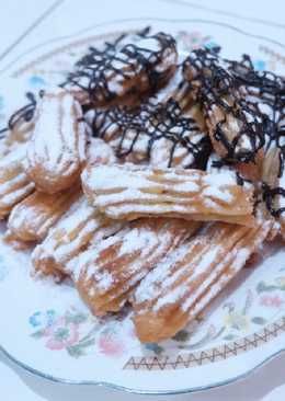 Churros mini toping coklat