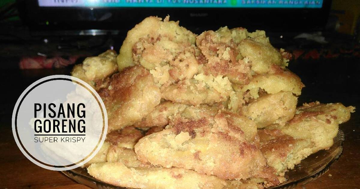 Pisang goreng krispy - 249 resep - Cookpad