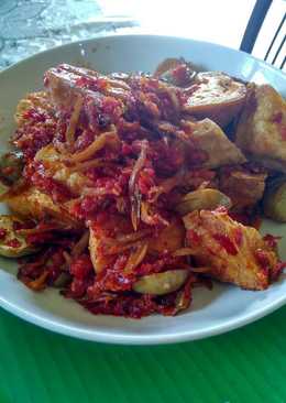 Tahu Teri Jengkol Balado