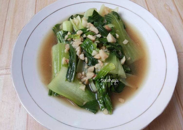 Resep Pakcoy Bawang Putih oleh Farah Ayu Cookpad