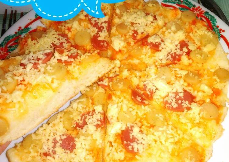 resep makanan Pizza Teplon Murmer