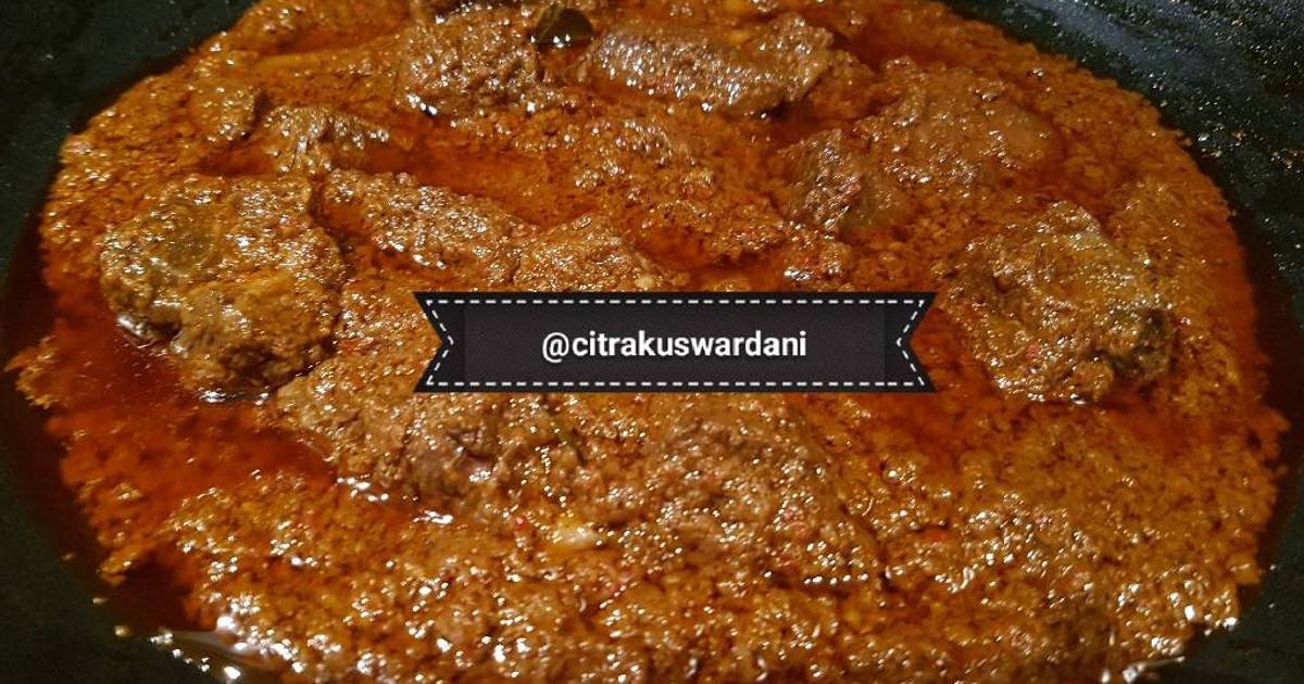 5 resep rendang daging slow cooker enak dan sederhana - Cookpad