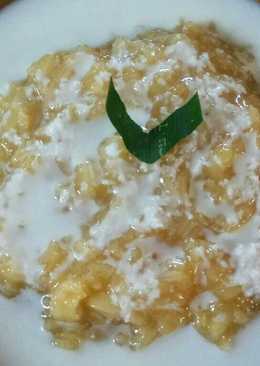 Bubur ketan gula jawa
