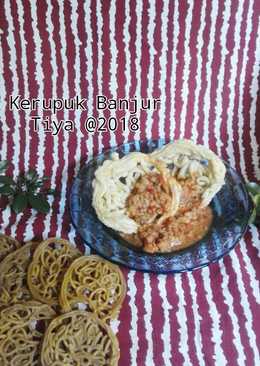 Kerupuk Banjur (Sambal Oncom)