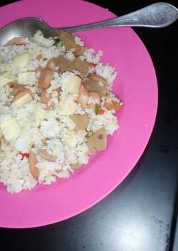 NasGorJu (nasi goreng keju)