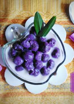 Bubur Candil Ubi Ungu /Biji Salak Ubi Ungu #kamismanis