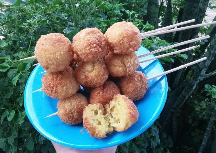 gambar untuk cara membuat Nugget Bola Mie