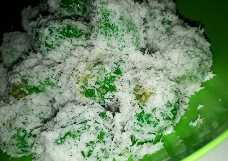 resep lengkap untuk Klepon tepung ketan simple