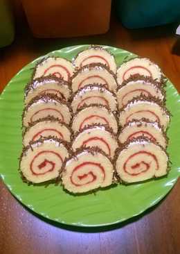 Bolu gulung lembuut/rollcake mini