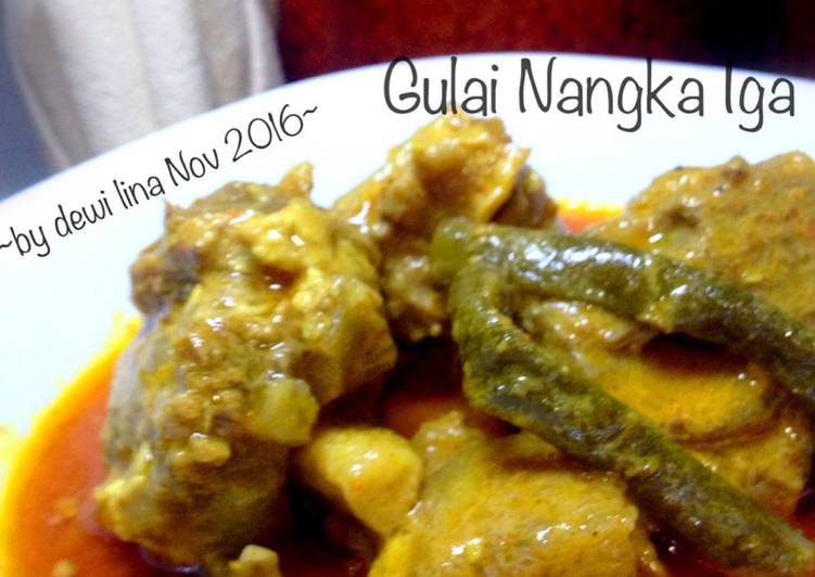 Resep Gulai Nangka Iga Kiriman dari Dewi Lina Faidah