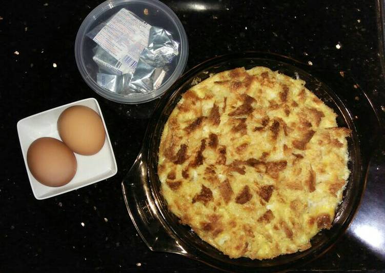 resep Roti tawar milk egg