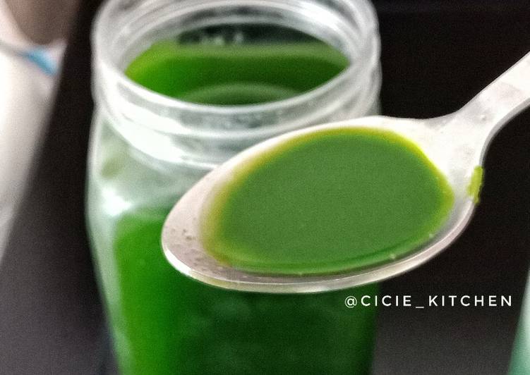 Pasta Pandan Homemade