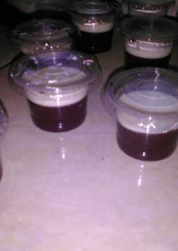 Puding coklat irit bahan
