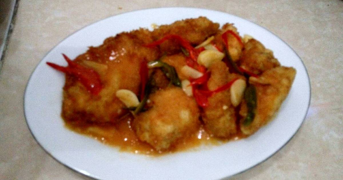  Resep Ayam goreng tepung pedas manis simple oleh Mutiara 