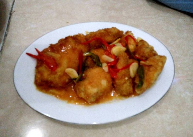 Resep Ayam goreng tepung pedas manis simple - Mutiara Karindian
