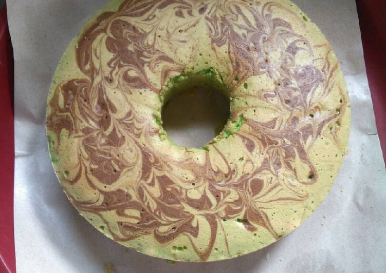 resep Bolu pandan lembut