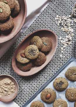 Matcha muesli Cookies