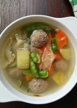 Sop bola daging