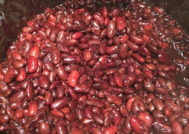 resep makanan Es Kacang Merah