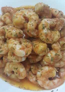 Shrimp garlic / udang tumis bawang putih