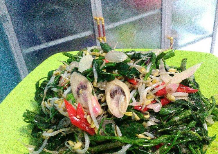 resep Kangkung kecombrang