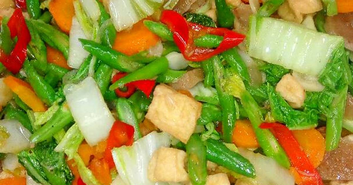  Resep Tumis sayur campur sari simpel bumbu iris oleh 