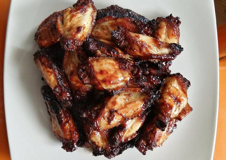 bahan dan cara membuat Grilled Chicken Wings