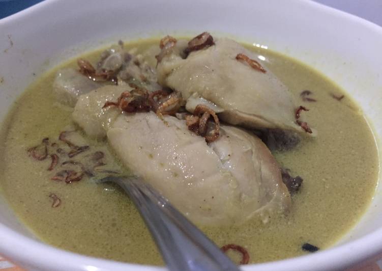 gambar untuk resep makanan Opor Ayam Malas (Bumbu Instan)