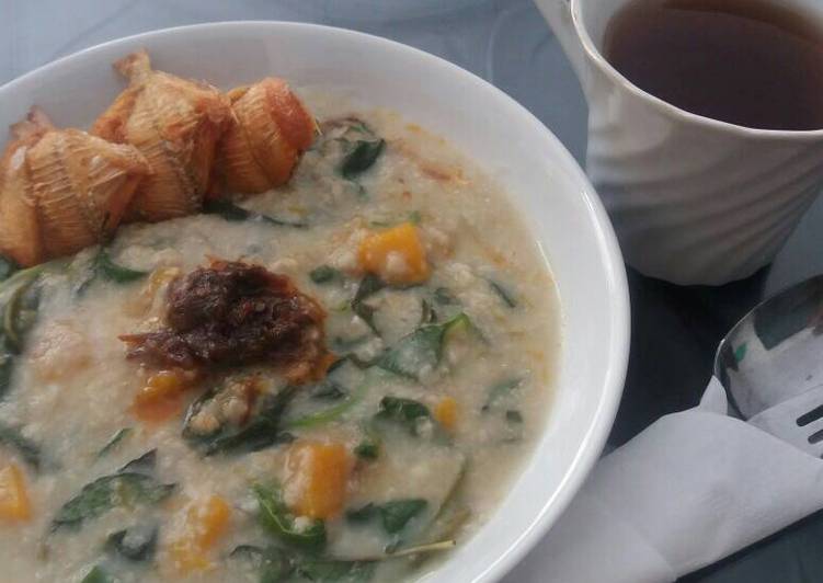 gambar untuk resep makanan Bubur Menado Oatmeal