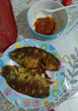 Ikan mas goreng