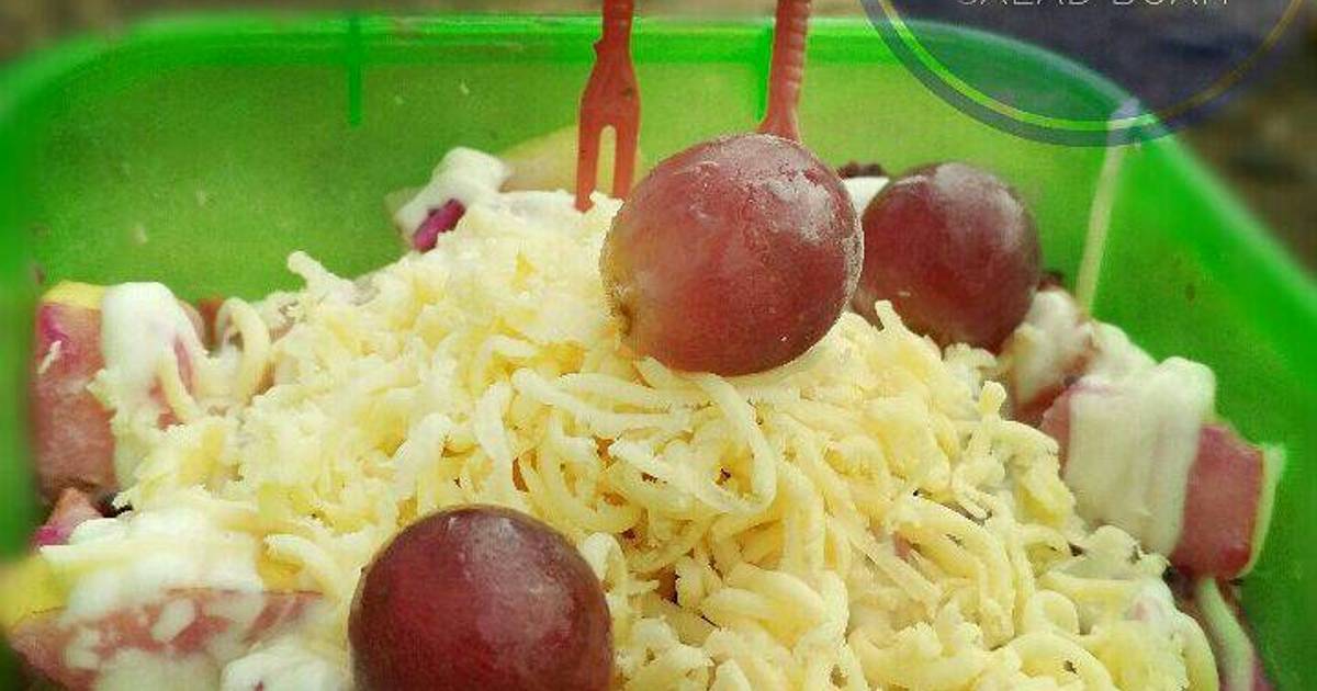 727 resep  salad  buah  keju  enak dan sederhana Cookpad