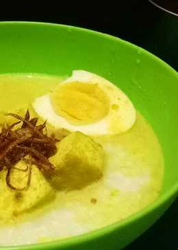 Bubur Terik Tahu Telur