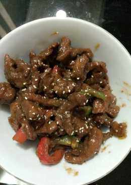 Beef Teriyaki ðŸ®ðŸ®ðŸ® bumbu rumahan seadanya cusss cyinnn ðŸ'œðŸ'œðŸ'œ