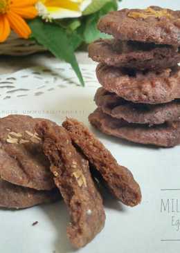 Milo Cookies Eggless Teflon/ #pr_adakejunya