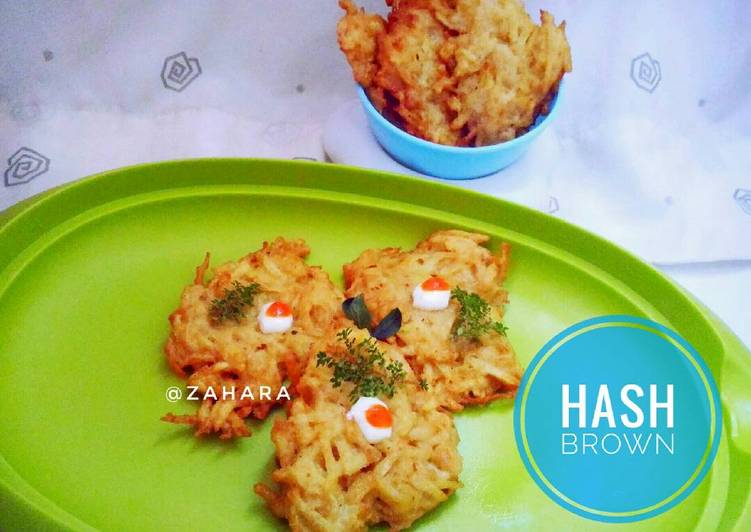 gambar untuk cara membuat Hash Brown Potato