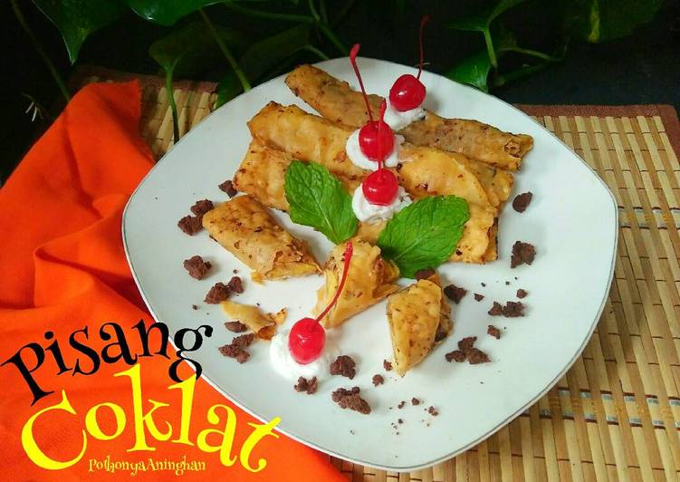 Resep Pisang Coklat