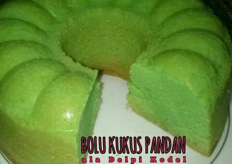 resep masakan Bolu Kukus Pandan