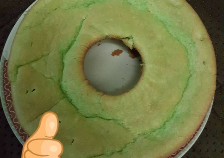 gambar untuk resep Bolu pandan keto maknyoss