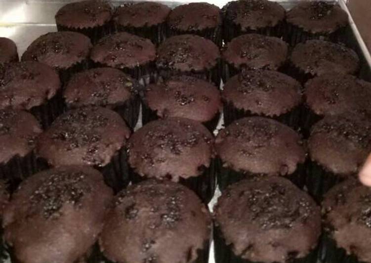 gambar untuk resep Brownis cupcake