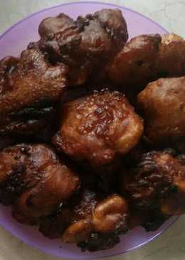 Pisang goreng madu