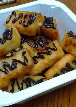 Roti goreng coklat...TASTY