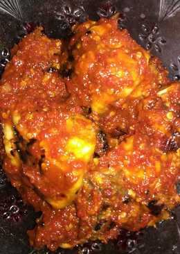 Ayam bakar pedas