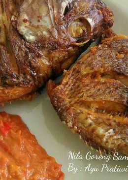 Nila goreng sambal tomat