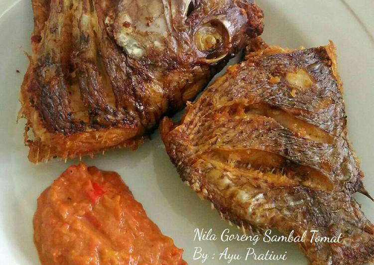 Resep Nila goreng sambal tomat Karya ayu pratiwi_24