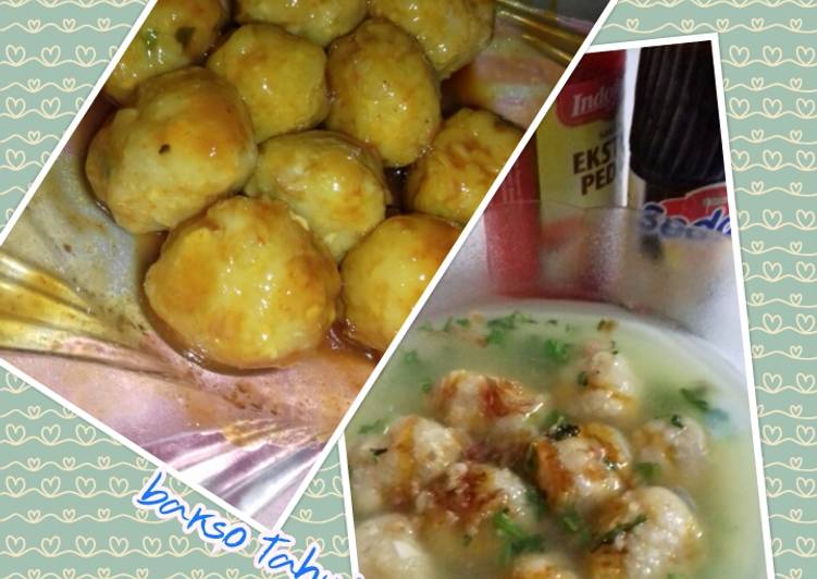 gambar untuk resep makanan Bakso tahu jamur tiram