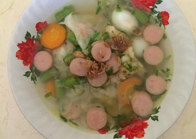 gambar untuk cara membuat Sayur Sop Sehat Bergizi