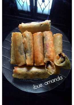 Lumpia â€BACOKâ€ banana chocolate ðŸŒðŸ«