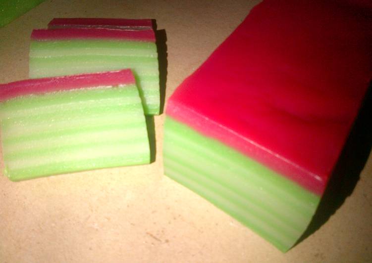 resep Kue Lapis Kenyal