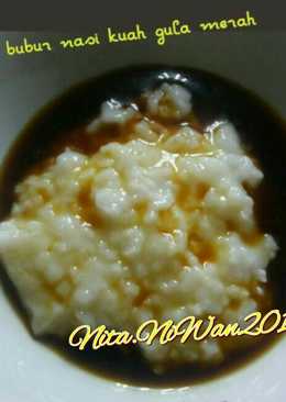 Bubur Nasi Kuah gula Merah