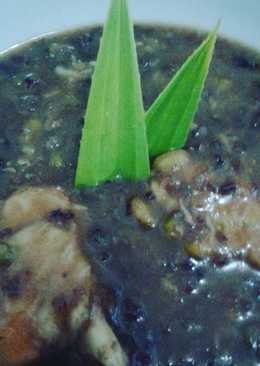 Bubur kacang ijo ketan item durian enakk ðŸ˜‰